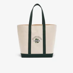 Roland-Garros Tote Bags & Handbag|Bags|Lacoste x Women's Lifestyle Tote Bag - Beige