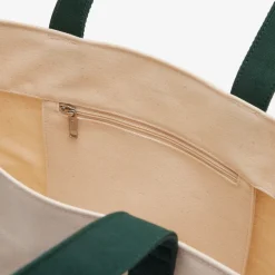 Roland-Garros Tote Bags & Handbag|Bags|Lacoste x Women's Lifestyle Tote Bag - Beige