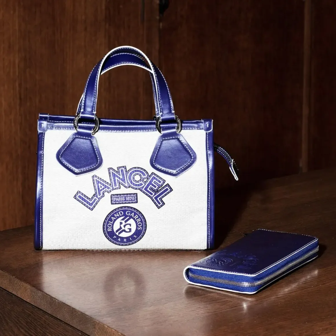 Roland-Garros Tote Bags & Handbag|Bags|Lancel bag for - Navy