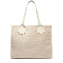 Roland-Garros Tote Bags & Handbag|Bags|Lancel Paris x Canvas Tote Bag - White