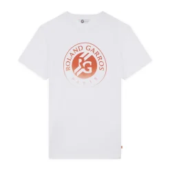 Roland-Garros T-shirts|Man Big Logo T-shirt - White