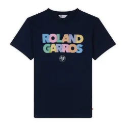 Roland-Garros T-shirts|Man Signature T-shirt - Navy