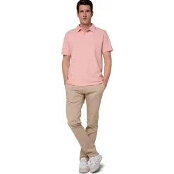 Roland-Garros Polos|Man Stripes Polo - Pink