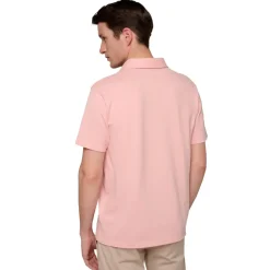 Roland-Garros Polos|Man Stripes Polo - Pink