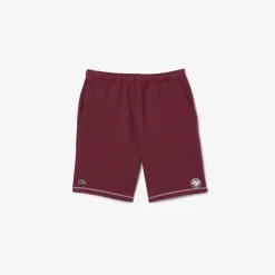 Roland-Garros Trousers & Shorts|Men’s Lacoste Sport Roland Garros Edition Flannel Shorts