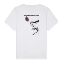 Roland-Garros T-shirts|Men's Official Poster T-Shirt 1983 - White