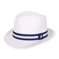 Roland-Garros Caps & Hats|Caps & Hats|Paper Trilby - Navy Blue