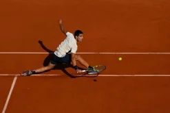 Roland-Garros Scooter And Helmets|Photo Alcaraz Slide 15x21 cm - Multicolore