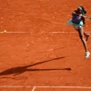 Roland-Garros Scooter And Helmets|Photo Gauff 1/2 Finale 21x29.7 cm - Multicolore