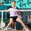 Roland-Garros Scooter And Helmets|Photo Mc Enroe Net 15x21 cm - Multicolore