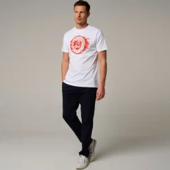 Roland-Garros T-shirts|Roland Garros Logo men's t-shirt - White