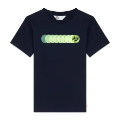 Roland-Garros Boys Outfit|Roland Garros Yellow Ball Boy T-shirt - Navy