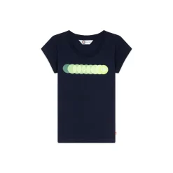 Roland-Garros Girls Outfit|Roland Garros Yellow Ball Girl T-shirt - Navy