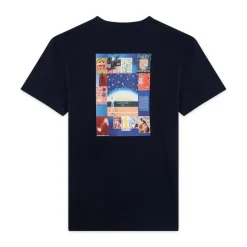 Roland-Garros T-shirts|23 mosaic man t-shirt - Navy
