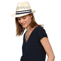 Roland-Garros Caps & Hats|Caps & Hats|adn logo paper trilby - beige