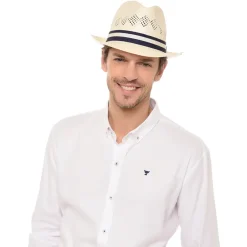 Roland-Garros Caps & Hats|Caps & Hats|adn logo paper trilby - beige