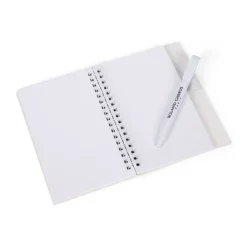 Roland-Garros Stationery|Autograph Notebook & Pen - Yellow and Navy