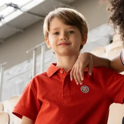 Roland-Garros Boys Outfit|Basic boy polo - Clay