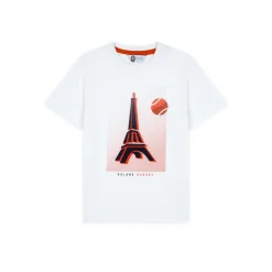 Roland-Garros Boys Outfit|Eiffel Tower boy t-shirt - Off white