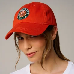 Roland-Garros Caps & Hats|Caps & Hats|embroidered logo Cap - Clay