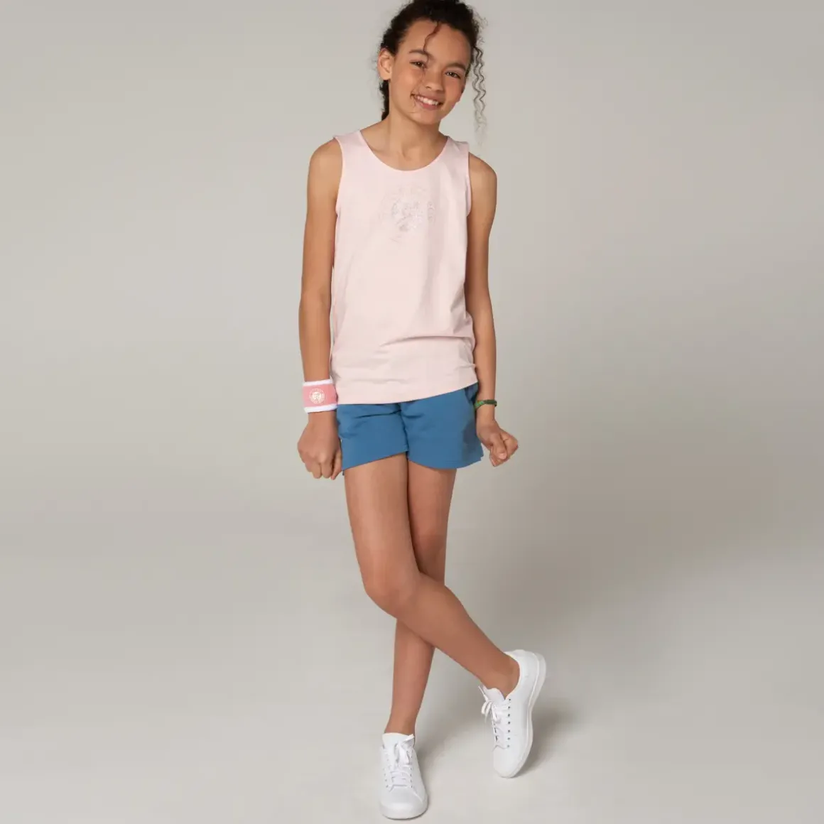 Roland-Garros Girls Outfit|girl short pants - Blue