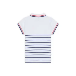 Roland-Garros Girls Outfit|Girl's Heritage Polo - Ecru