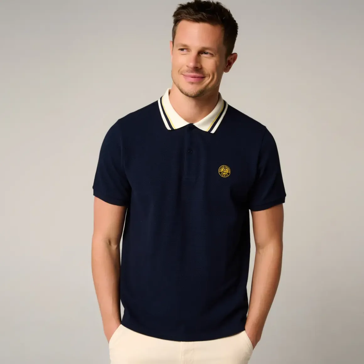 Roland-Garros Polos|Heritage Men's Polo - Navy