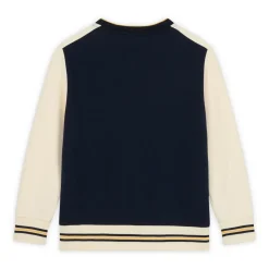 Roland-Garros Jackets|Heritage Man Teddy - Navy Blue