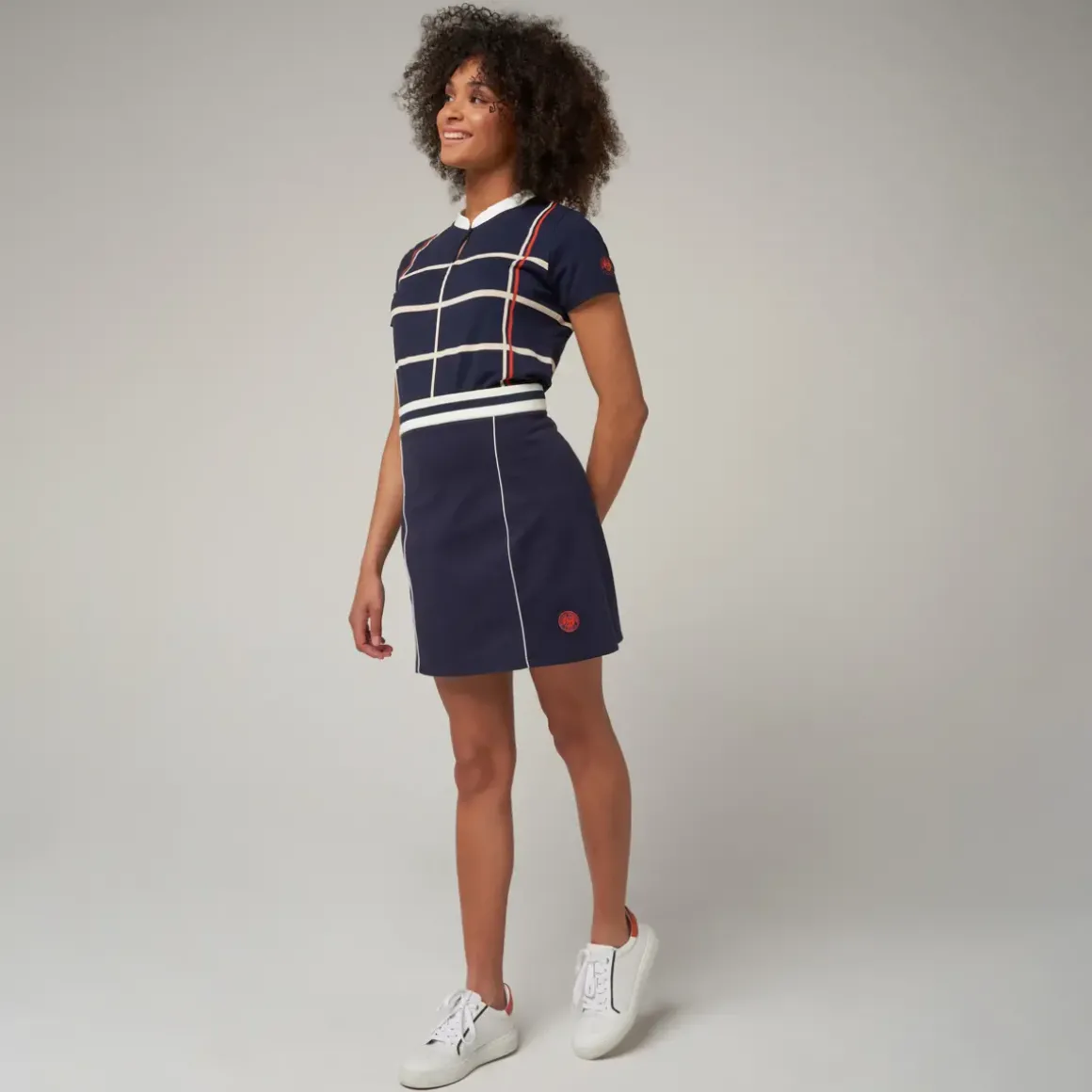 Roland-Garros Skirts, Dresses & Trousers|heritage skirt - navy blue