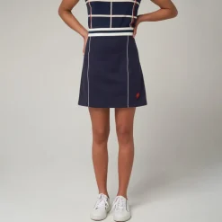Roland-Garros Skirts, Dresses & Trousers|heritage skirt - navy blue
