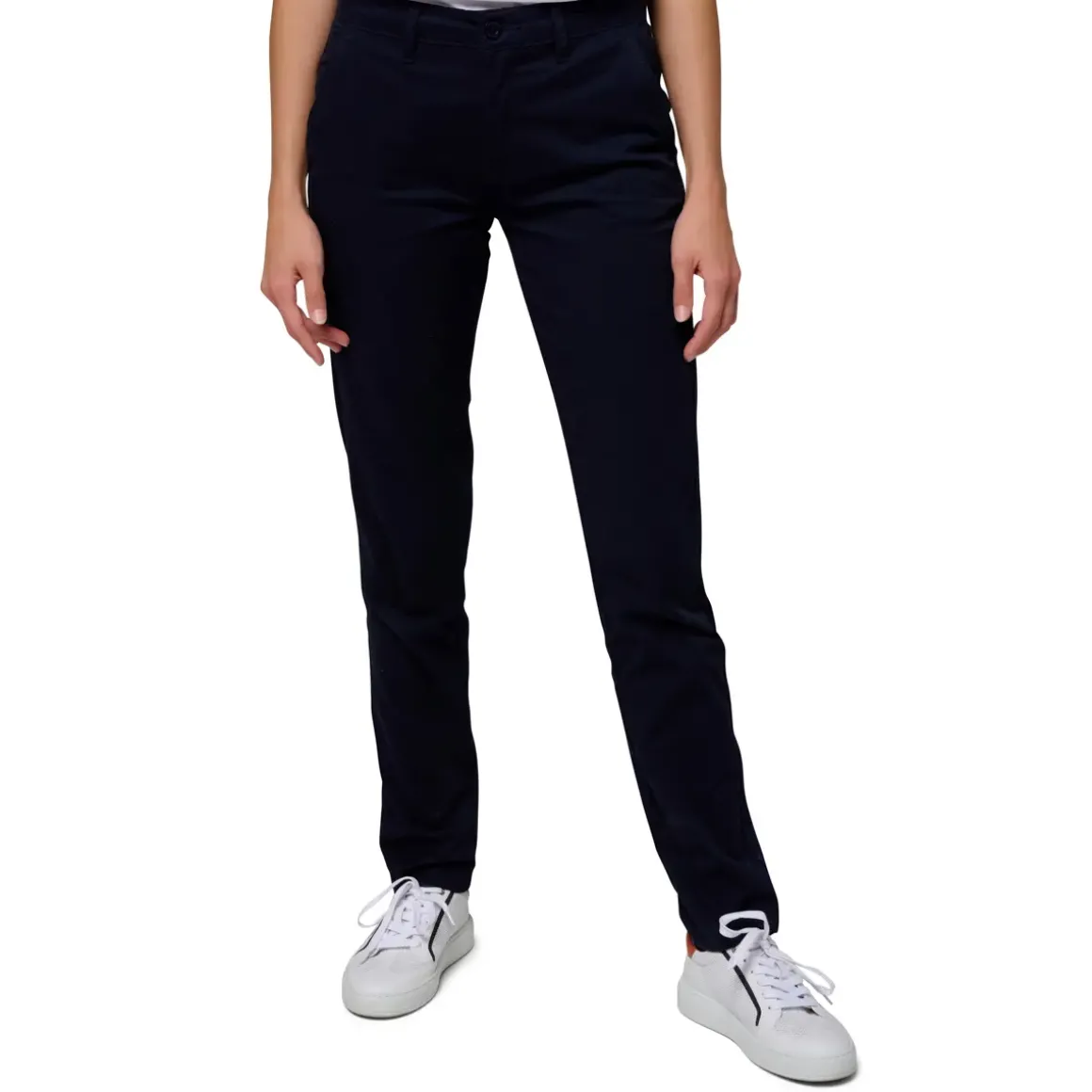 Roland-Garros Skirts, Dresses & Trousers|Héritage Woman Chino Pants - Navy