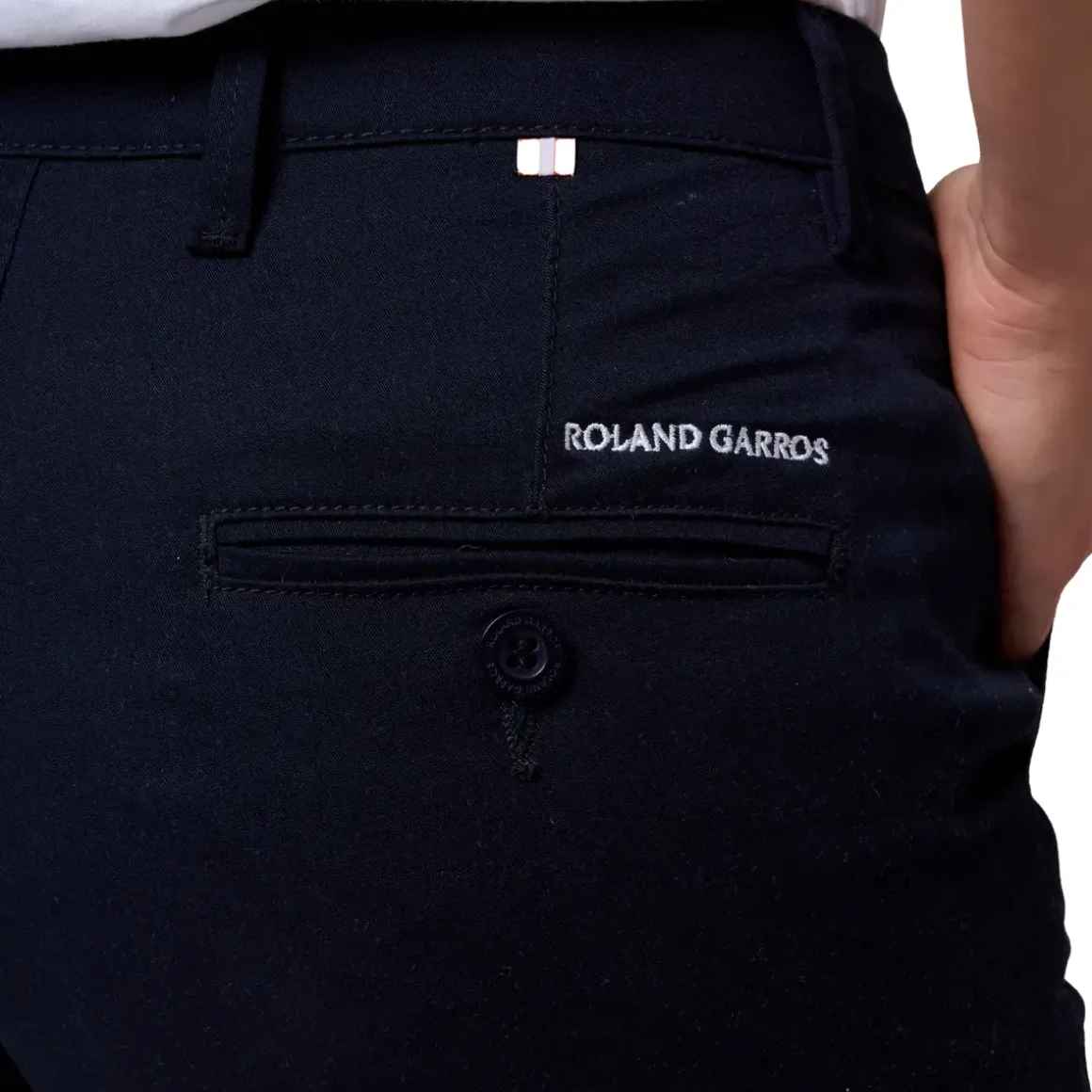Roland-Garros Skirts, Dresses & Trousers|Héritage Woman Chino Pants - Navy