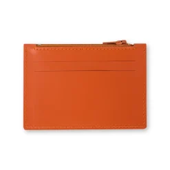 Roland-Garros Wallets|Small Leather Goods|Leather Card Holder - Brown