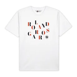 Roland-Garros T-shirts|letters man t-shirt - white