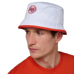 Roland-Garros Caps & Hats|logo bucket hat - White