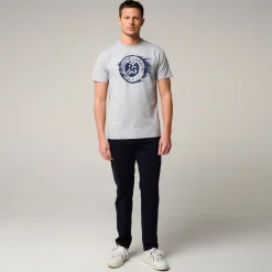 Roland-Garros T-shirts|logo men's t-shirt - Heather Grey