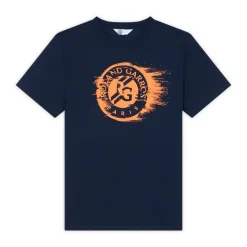 Roland-Garros T-shirts|logo men's t-shirt - Navy Blue