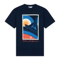 Roland-Garros T-shirts|man Eiffel Tower T-Shirt - Navy