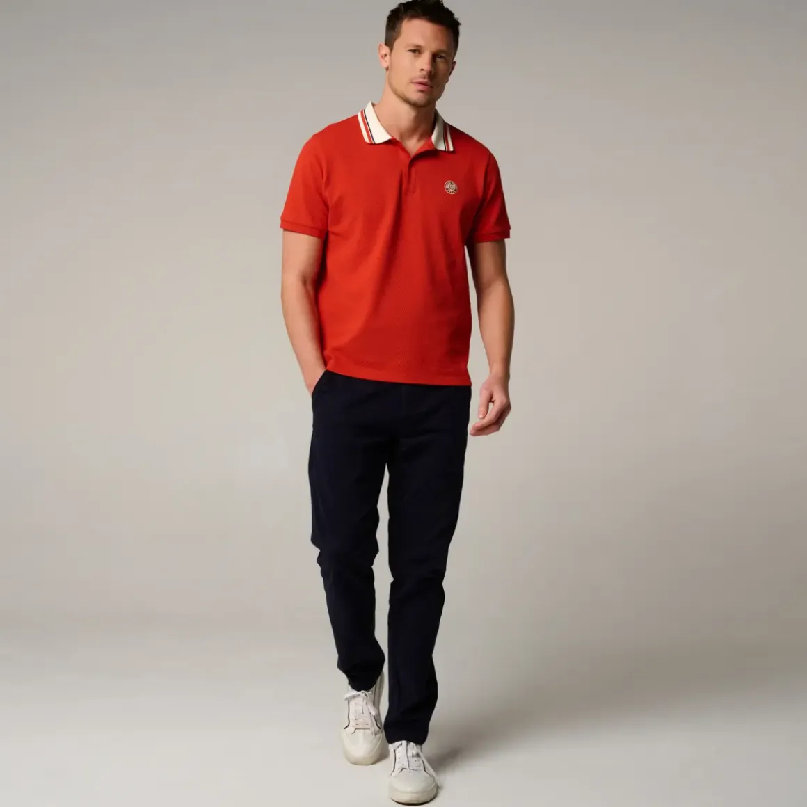 Roland-Garros Polos|man Heritage Polo - Clay Court
