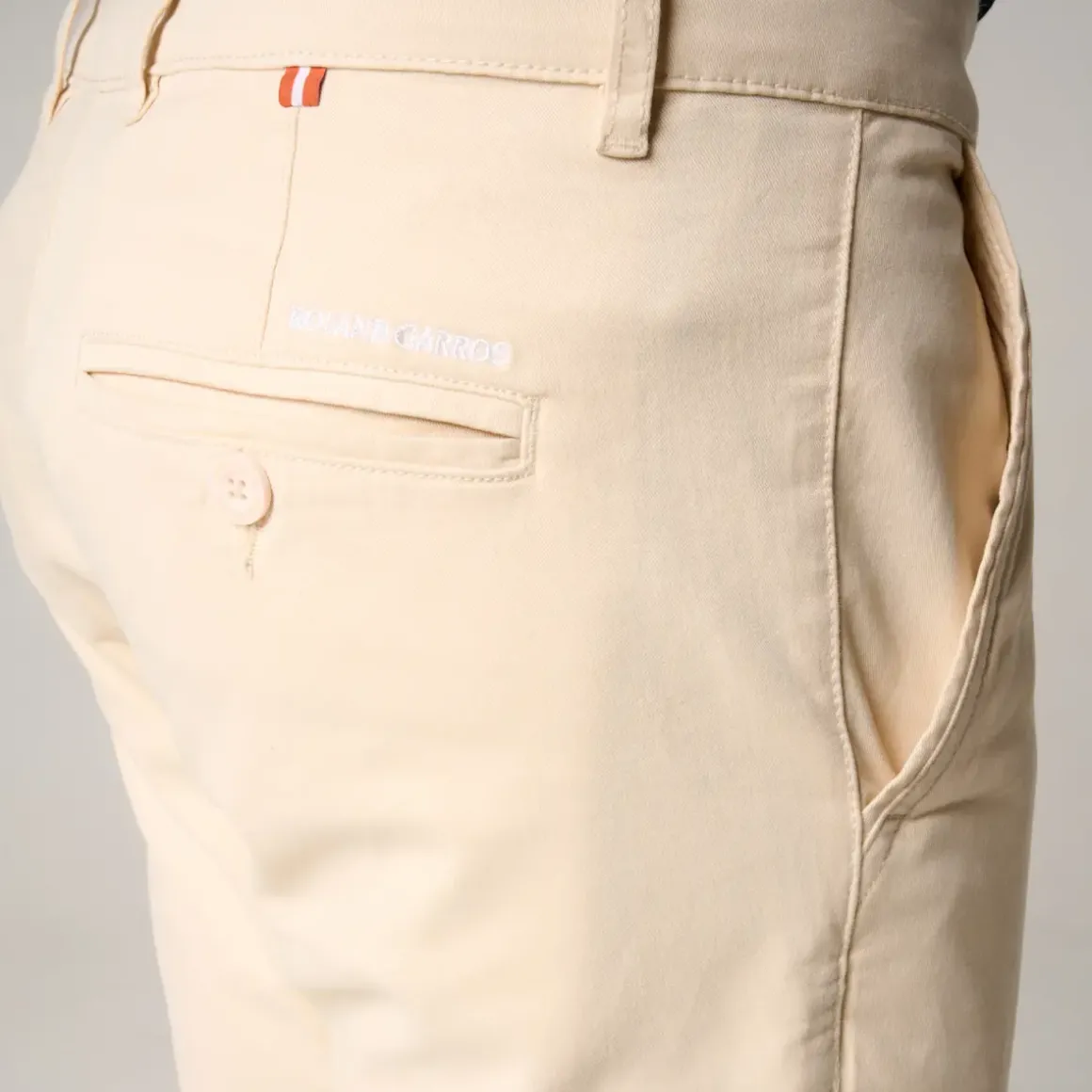 Roland-Garros Trousers & Shorts|man Heritage Pants - Ecru