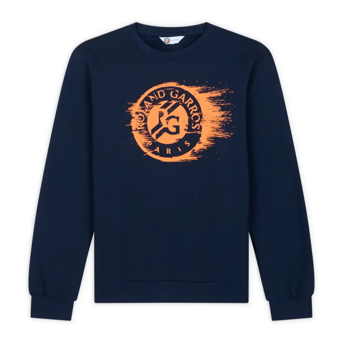Roland-Garros Hoodies & Sweatshirts|man Logo Sweatshirt - Navy