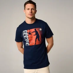 Roland-Garros T-shirts|man Player T-Shirt - Navy