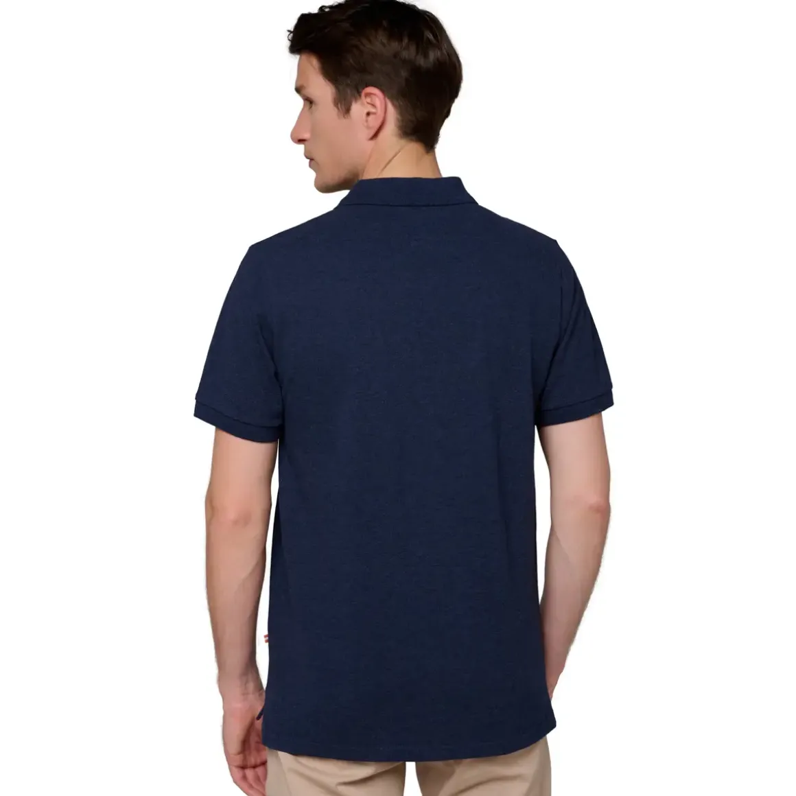 Roland-Garros Polos|Man Polo - Navy mottled