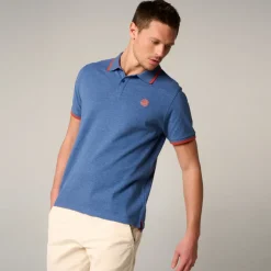 Roland-Garros Polos|man polo Heritage - Navy and clay