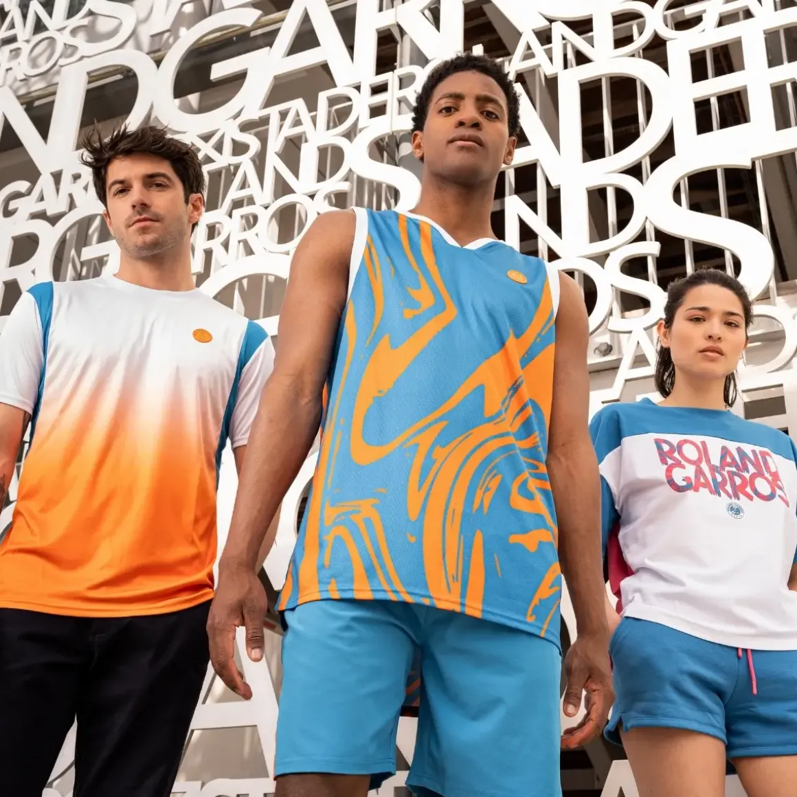 Roland-Garros T-shirts|man Pop Energy Tank Top - Blue and Clay Court