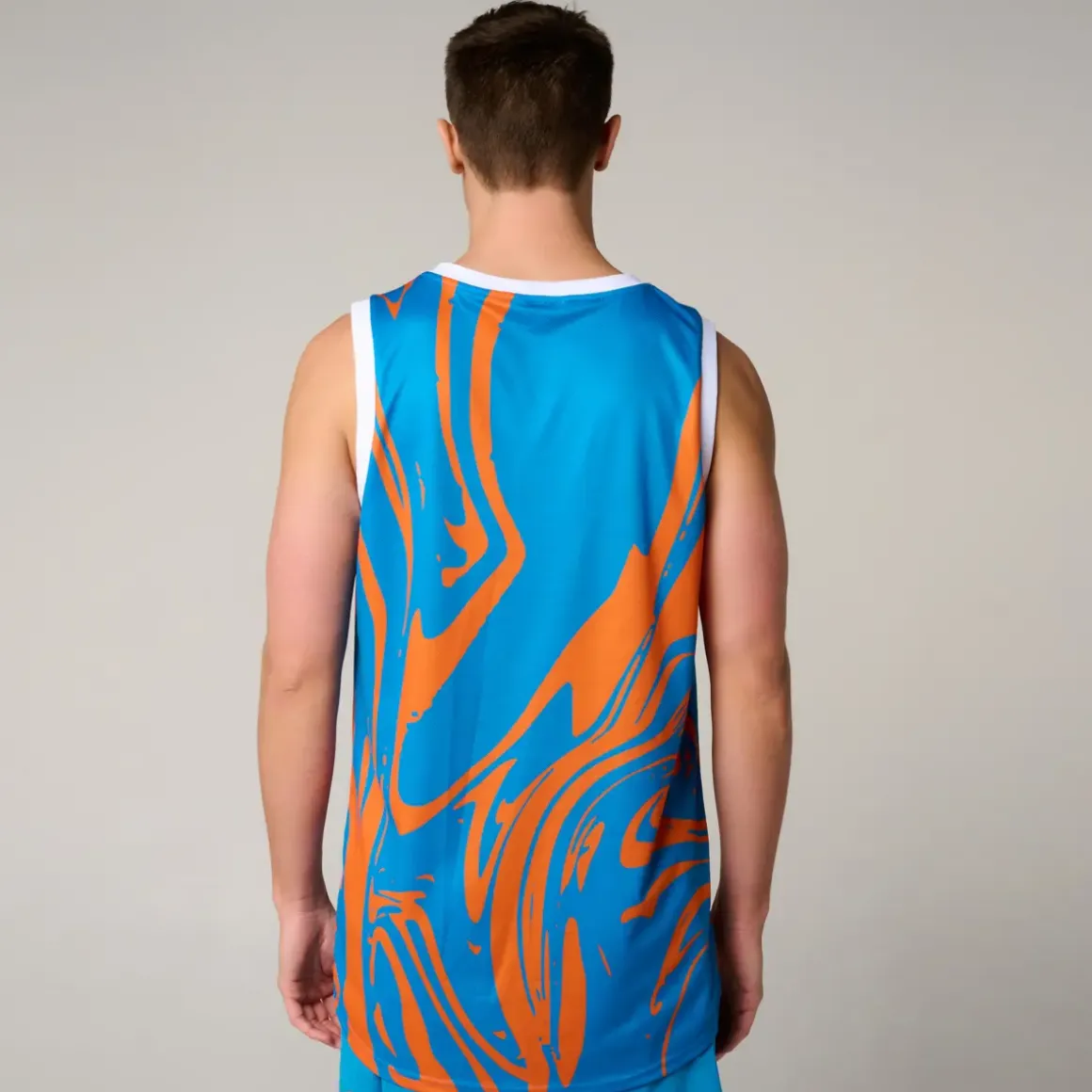 Roland-Garros T-shirts|man Pop Energy Tank Top - Blue and Clay Court