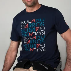 Roland-Garros T-shirts|man t-shirt - Navy