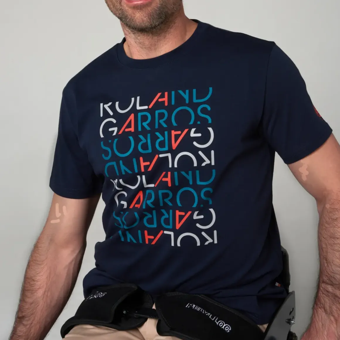 Roland-Garros T-shirts|man t-shirt - Navy