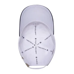 Roland-Garros Caps & Hats|Caps & Hats|monochrome logo cap - White