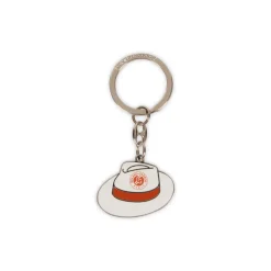Roland-Garros Keyrings & Magnets|Panama Keychain - White